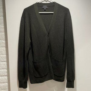 J. Crew Destination Green Cardigan size Large